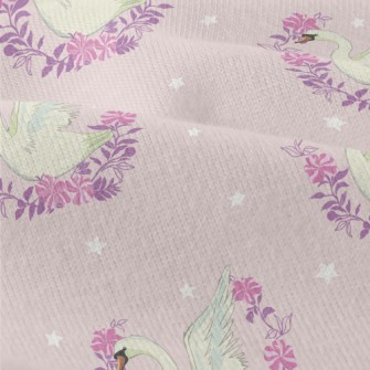 Beautiful Wreath Of Swans Modern Jersey