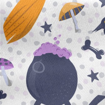 Witch Broom Crow Jersey Backed Fleece