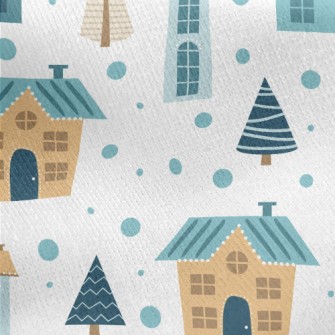 Retro Small Town Jersey Backed Fleece