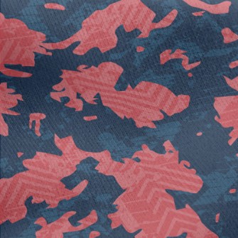 Abstract Racing Sport Jersey Backed Fleece