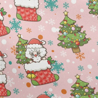 Santa In Disguise Pongee