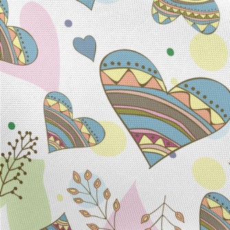 Ethnic Style Love Pongee