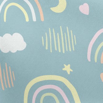 Fairy Sky Rainbow Pongee