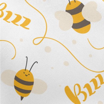 Cute Flying Bee Pongee