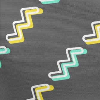 Two-color Winding Staircase Pongee