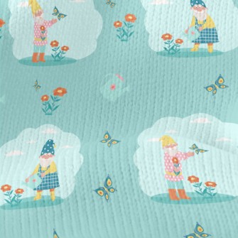 Gnome Planting Garden Stretch Jersey