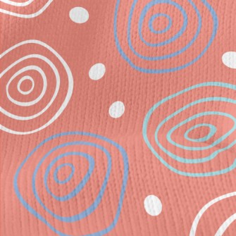 Psychedelic Circle Vortex Stretch Jersey