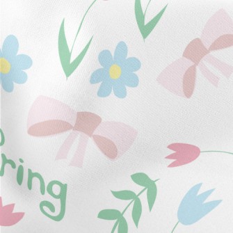 Fantasy Bow Garden Lightweight Cotton Poplin