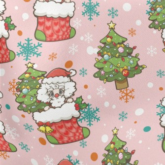 Santa In Disguise Lightweight Cotton Poplin