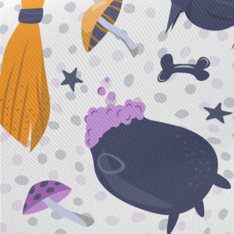 Witch Broom Crow Midweight Cotton Poplin