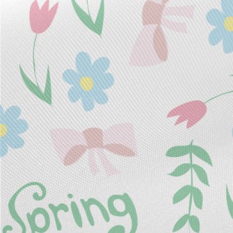 Fantasy Bow Garden Midweight Cotton Poplin