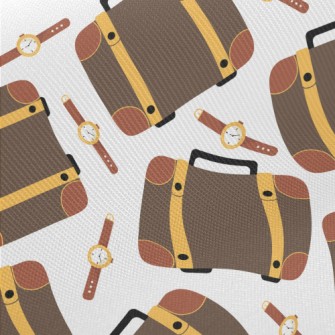 Men&#39;s Luggage Watch Midweight Cotton Poplin