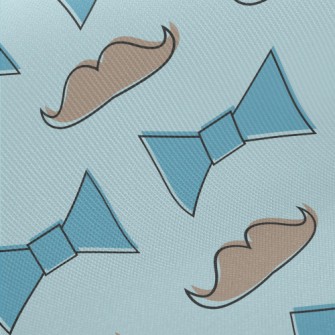 Bearded Gentleman Bow Tie Midweight Cotton Poplin