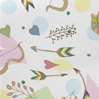 Indian Bow And Arrow Midweight Cotton Poplin