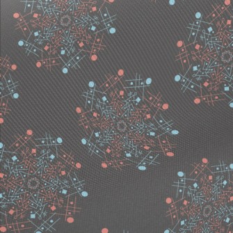 Line Combination Big Circle Midweight Cotton Poplin