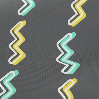 Two-color Winding Staircase Midweight Cotton Poplin