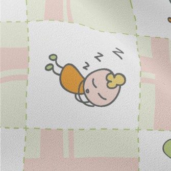 Happy Children Playing Chiffon