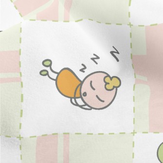 Happy Children Playing Micro Fleece