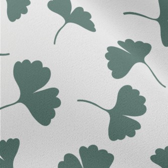 Simple Tones Of Leaves Chiffon