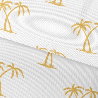 Golden Palm Trees Waterproof Oxford