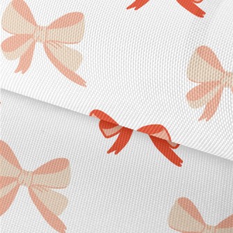 Cartoon Orange Bow Waterproof Oxford