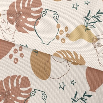 Greek Sculpture And Pottery Waterproof Oxford