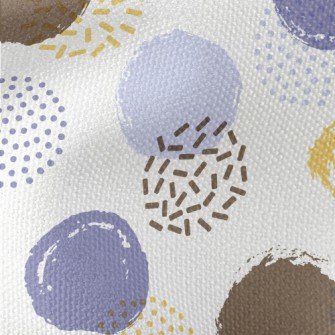 Various Hand-painted Dots Waterproof Canvas