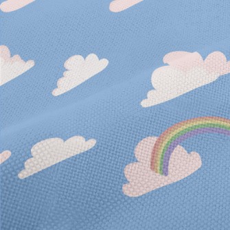 Blue Sky, White Clouds And Rai Performance Linen