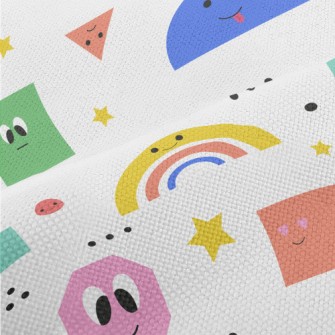 Cute Emoticon Graphics Performance Linen