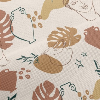 Greek Sculpture And Pottery Performance Linen