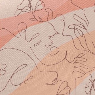 One Stroke Portrait Twill