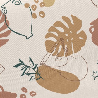 Greek Sculpture And Pottery Twill