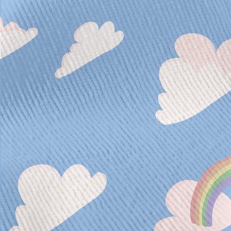 Blue Sky, White Clouds And Rai Standard Corduroy