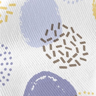 Various Hand-painted Dots Standard Corduroy