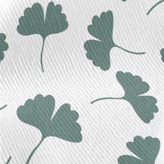 Simple Tones Of Leaves Standard Corduroy