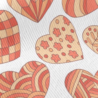 Cute Pattern Love Heart Standard Corduroy