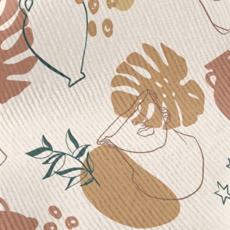 Greek Sculpture And Pottery Standard Corduroy