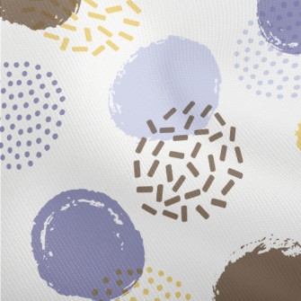 Various Hand-painted Dots Dobby