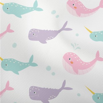 Colorful Whales And Narwhals Dobby
