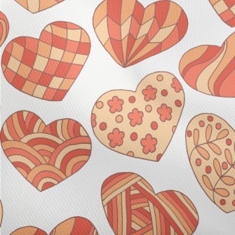 Cute Pattern Love Heart Dobby