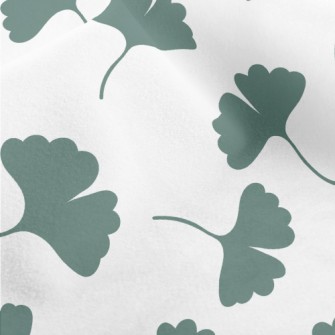 Simple Tones Of Leaves Micro Fleece