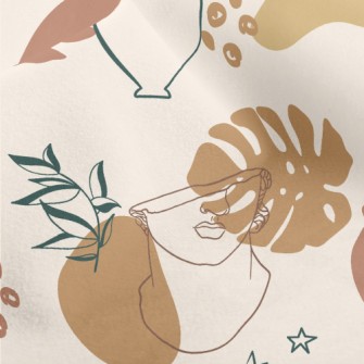 Greek Sculpture And Pottery Micro Fleece