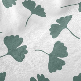 Simple Tones Of Leaves Minky