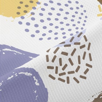 Various Hand-painted Dots Piqué