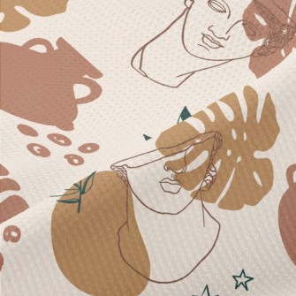 Greek Sculpture And Pottery Piqué