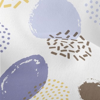 Various Hand-painted Dots Lightweight Performance Linen
