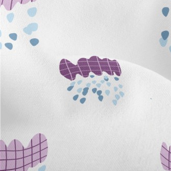 Childlike Checkered Clouds Lightweight Performance Linen