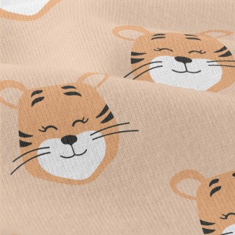 Happy Smiling Tiger Modern Jersey