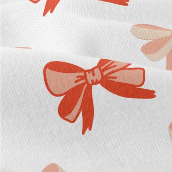Cartoon Orange Bow Modern Jersey