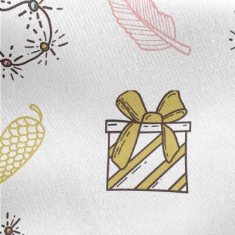 Christmas Gifts And Decoration Jersey Backed Fleece
